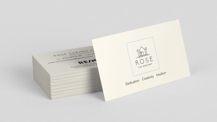 Rose the Realtor business card - Iconica Communications