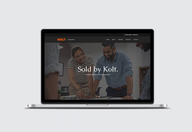 Kolt Real estate website