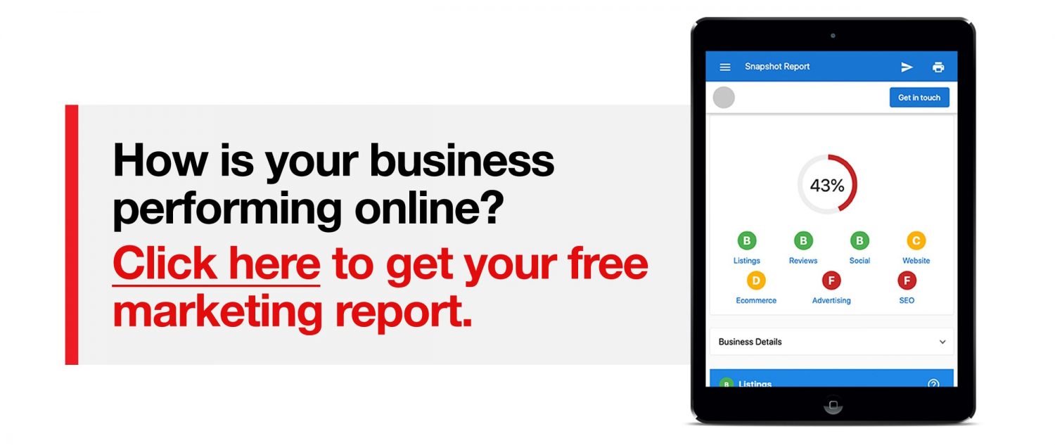 Click here to get your free marketing report!